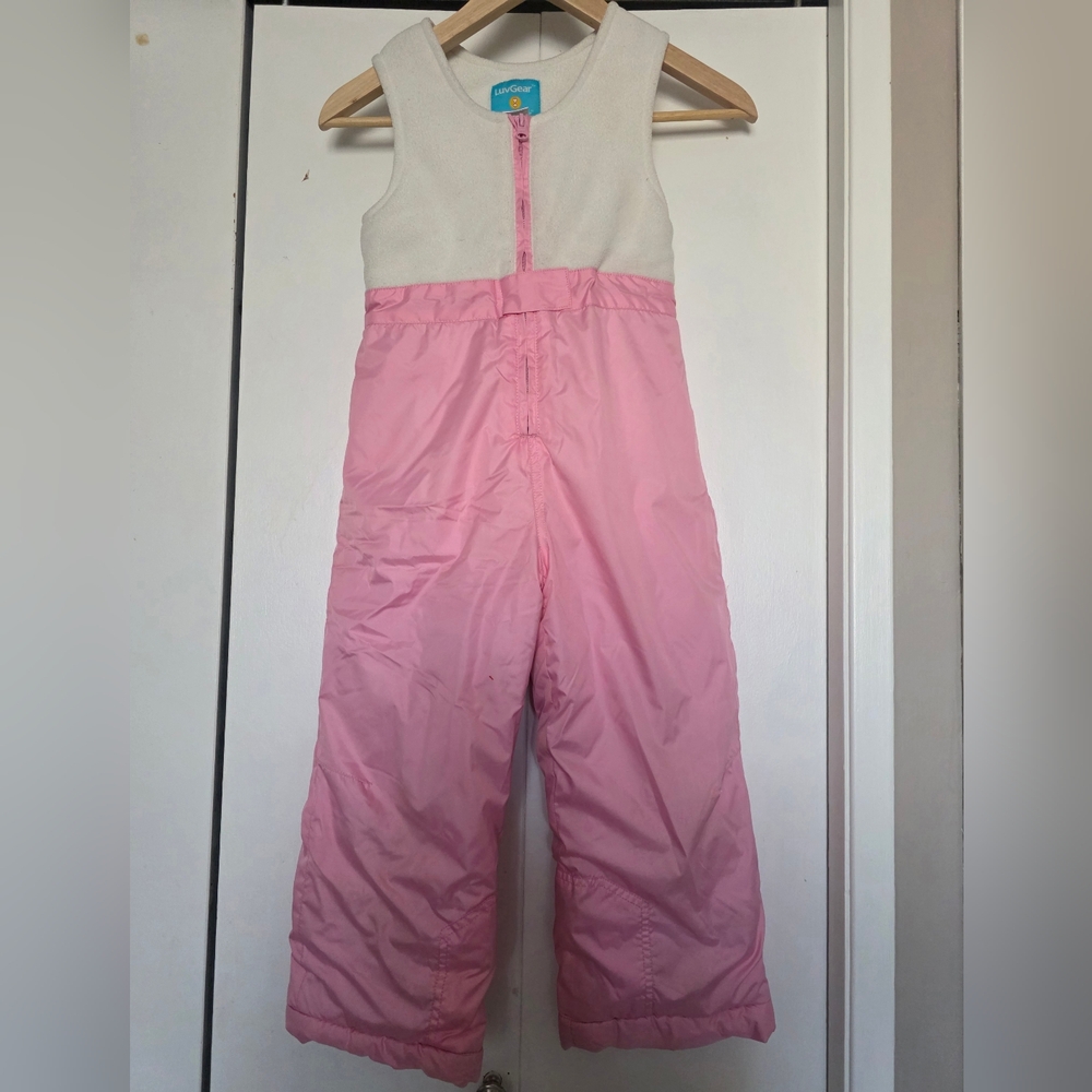 Charming Pink Kids Overalls